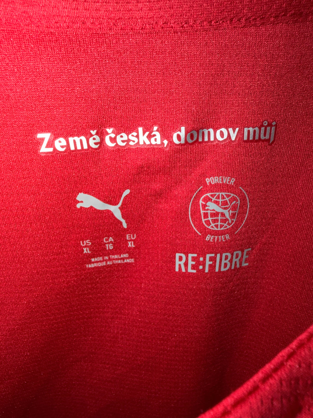 Česko 2026 Puma, domácí dres