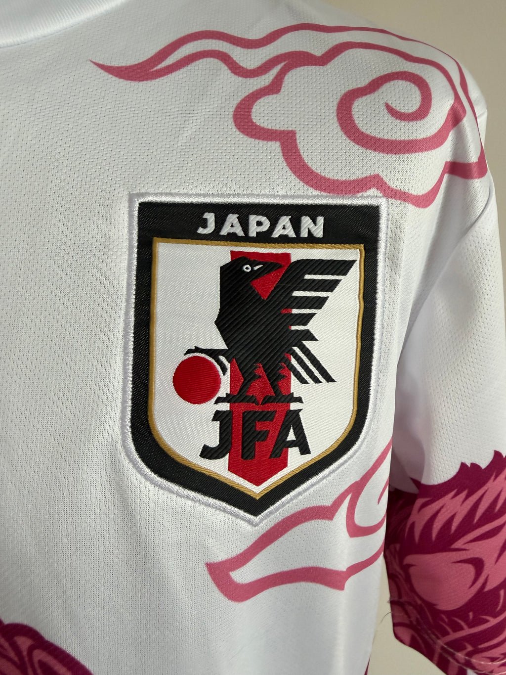 Japan Adidas National team pink dragon dres
