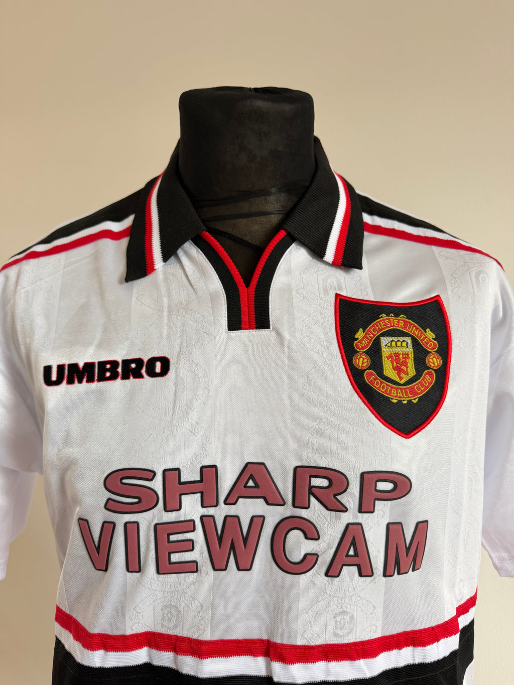 Manchester United Umbro retro 1997-98 polo dres
