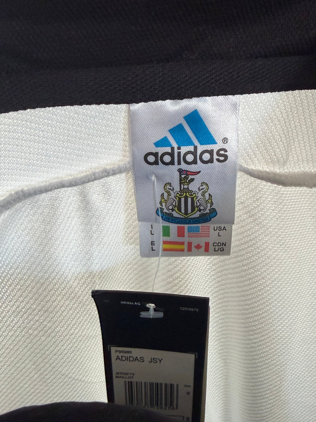 Newcastle Adidas away dres 1999–2000
