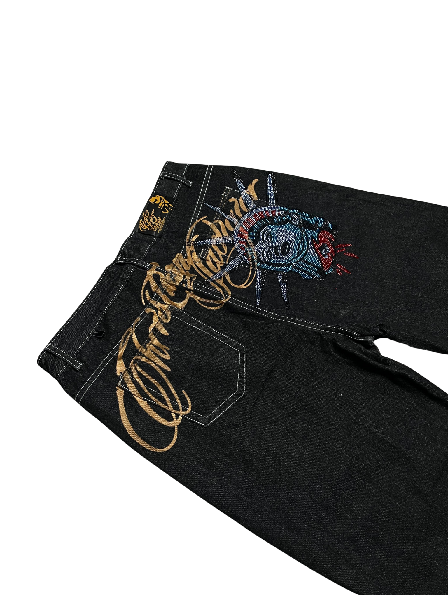 Chris. Aud. Liberty Jeans *rhinestone*