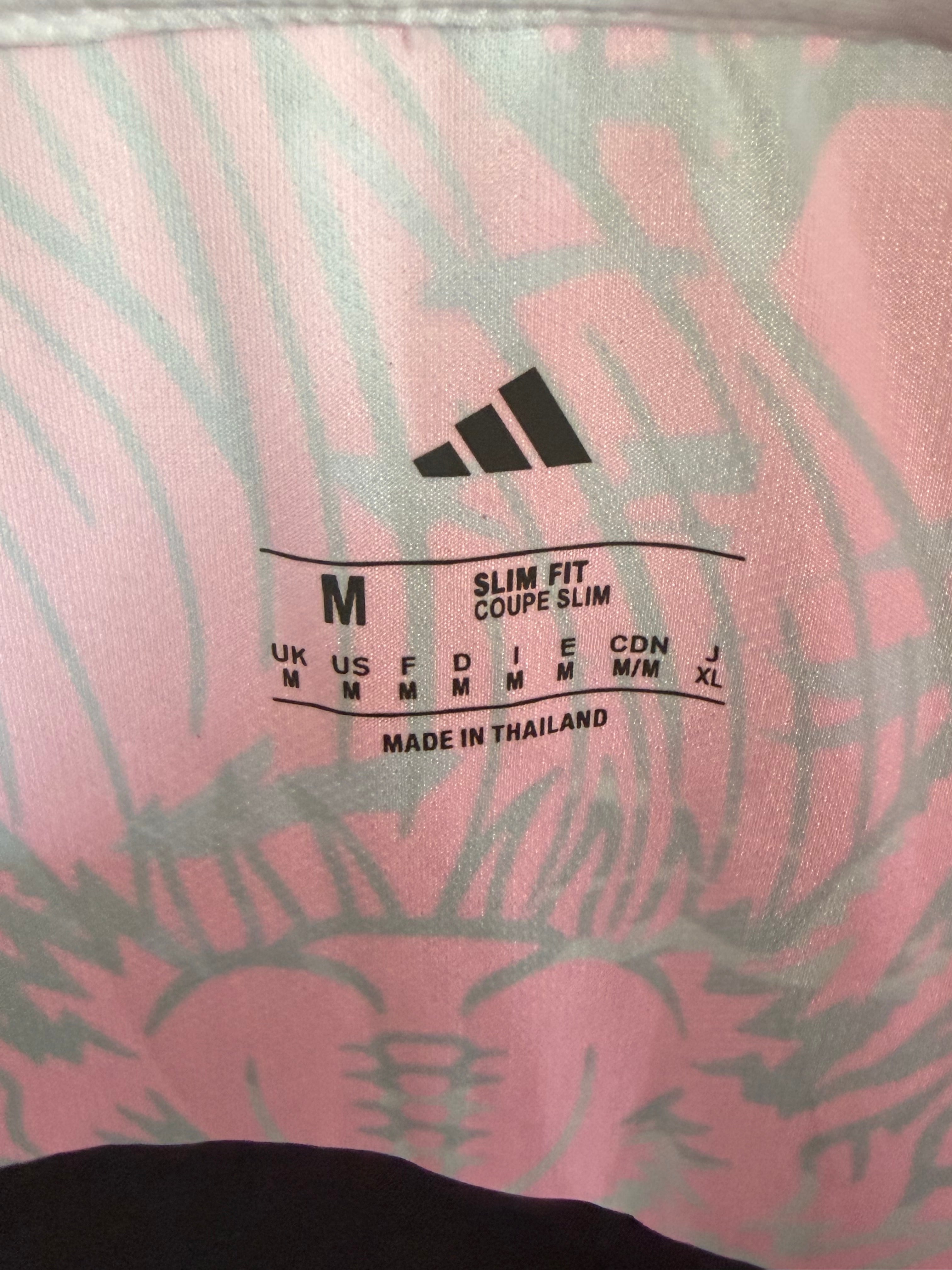 Real Madrid Adidas polo pink dragon dres