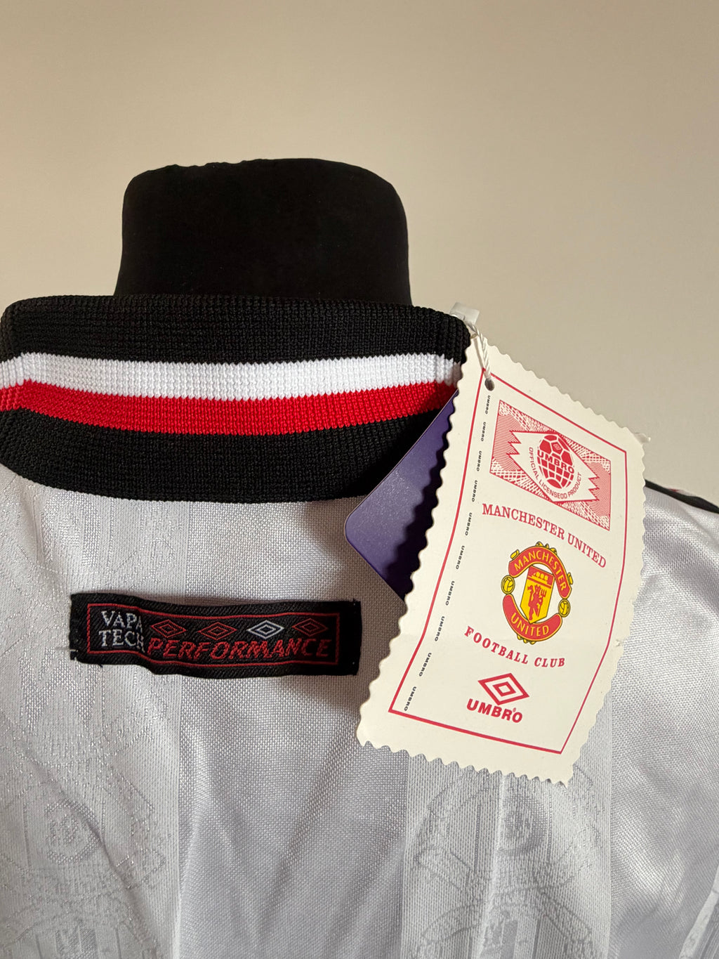 Manchester United Umbro retro 1997-98 polo dres
