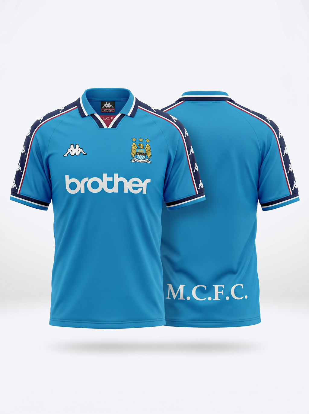 Manchester City Retro 1997–1999 Kappa dres