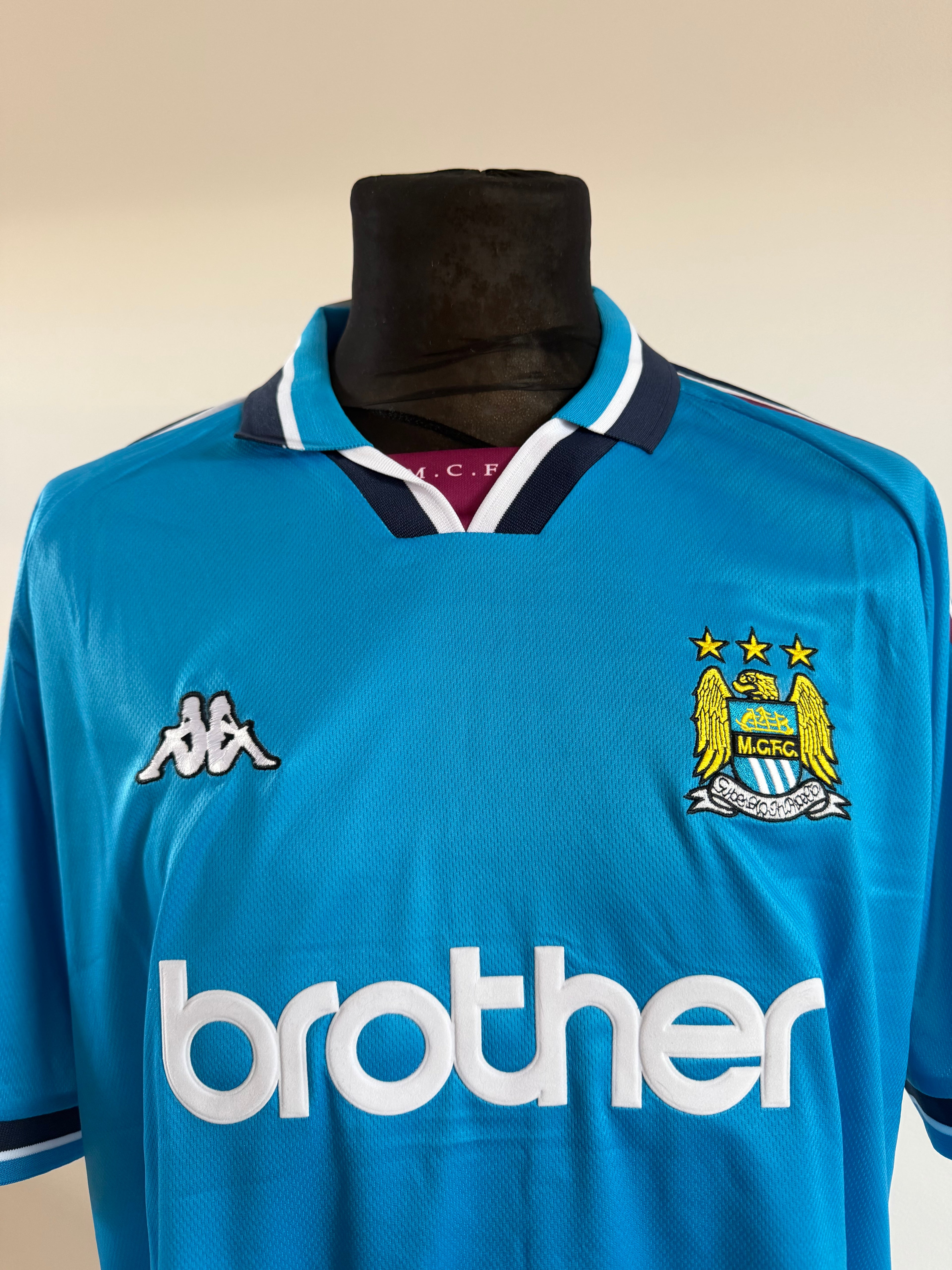Manchester City Retro 1997–1999 Kappa dres