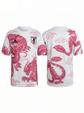 Japan Adidas National team pink dragon dres
