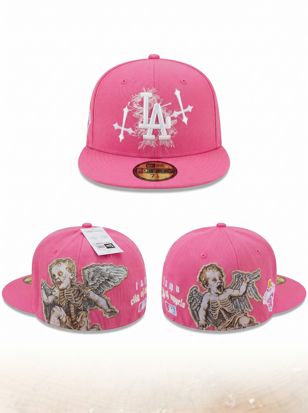 New Era 59Fifty Los Angeles Dodgers Pink "Mystic"
