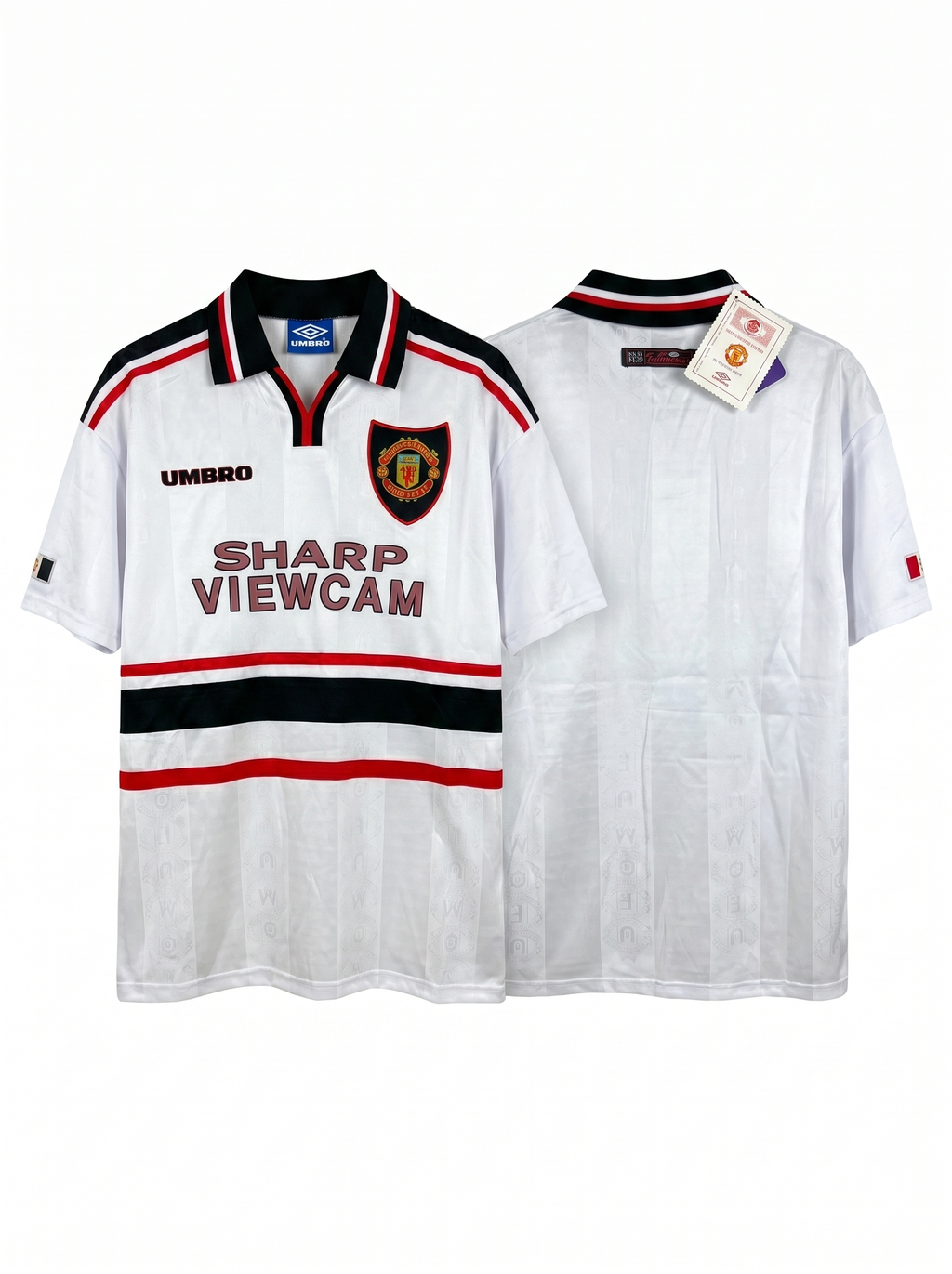Manchester United Umbro retro 1997-98 polo dres