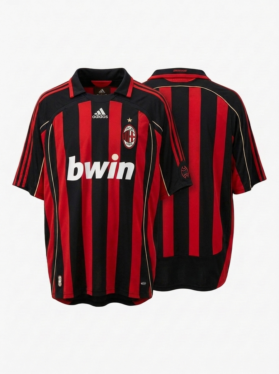 AC Milan Adidas 2006/2007 Home Kit