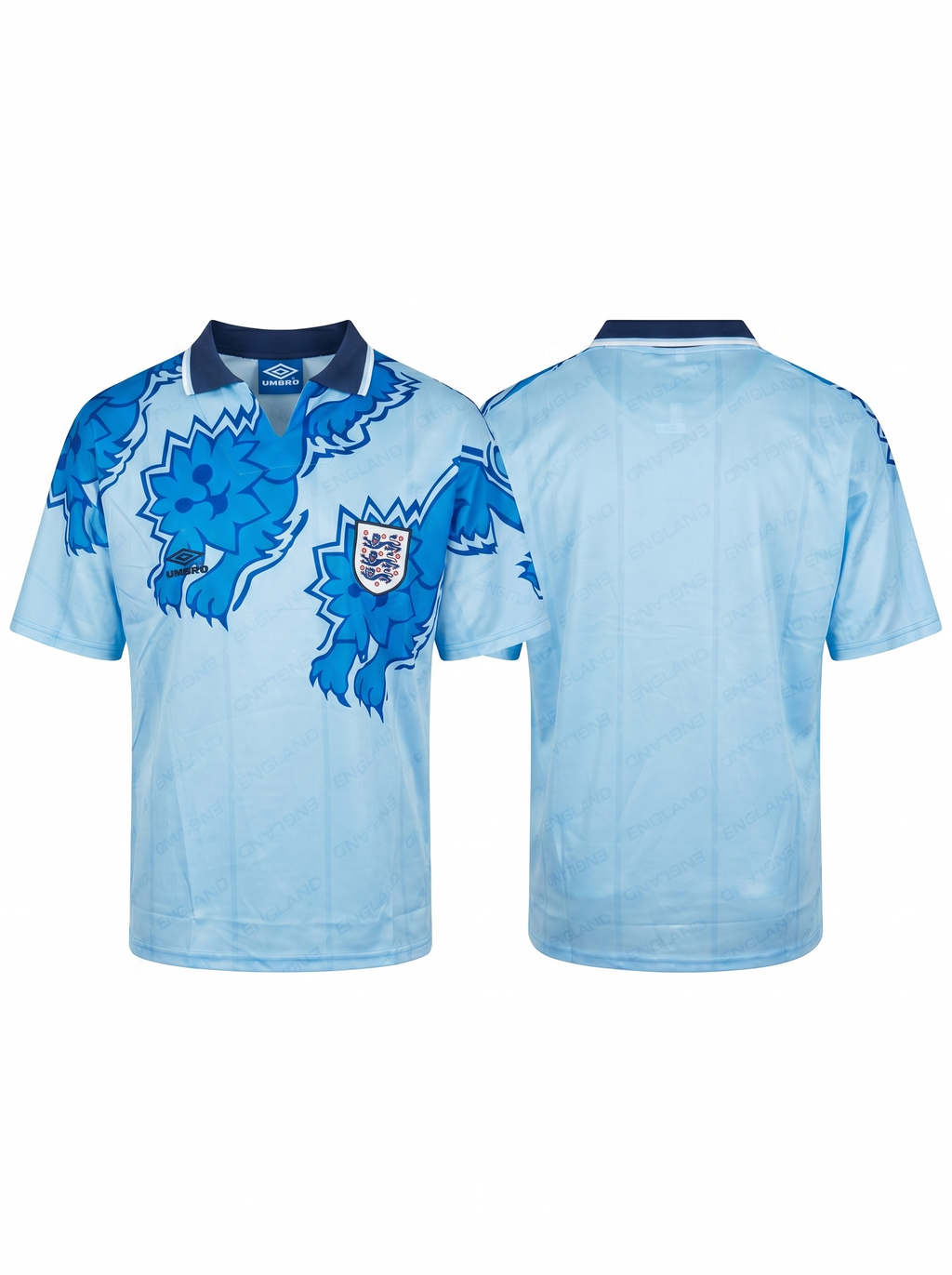 England Retro Umbro dres národního týmu z let 1992–1993