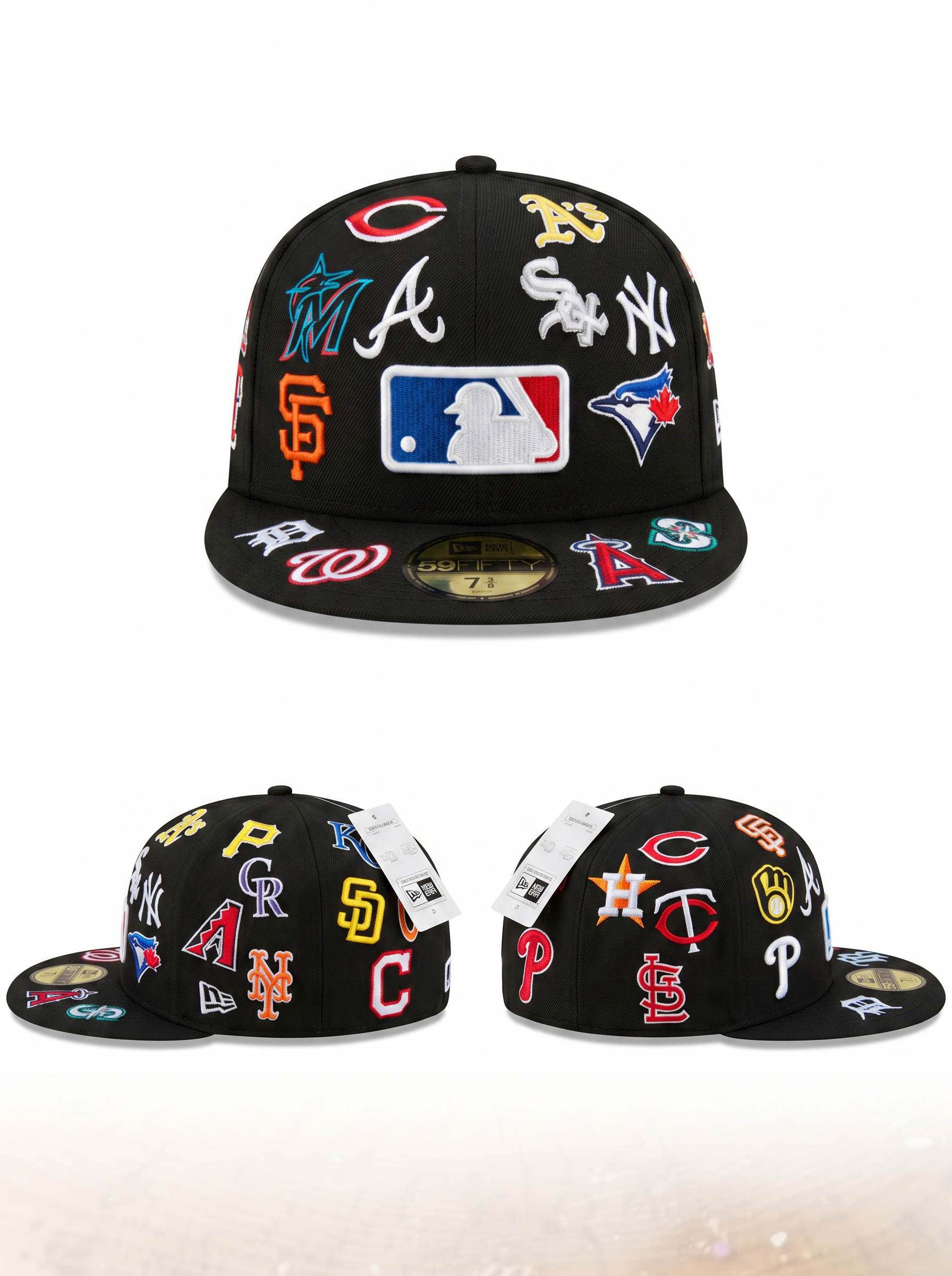 New Era ze série 59FIFTY MLB Black Fitted