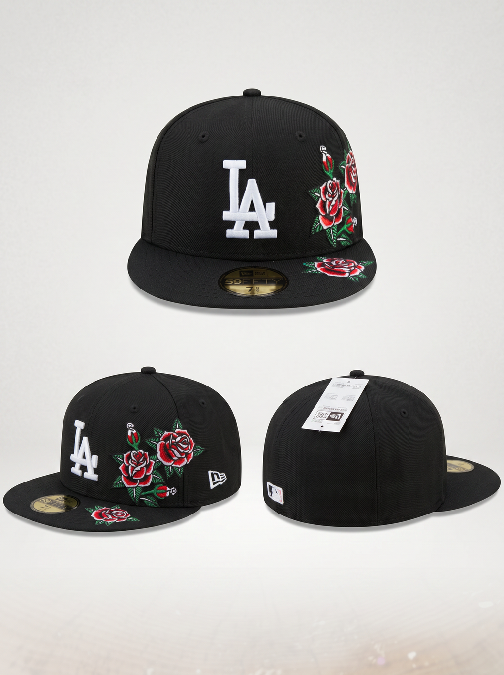Era 59FIFTY collection Floral Los Angeles Dodgers Rose