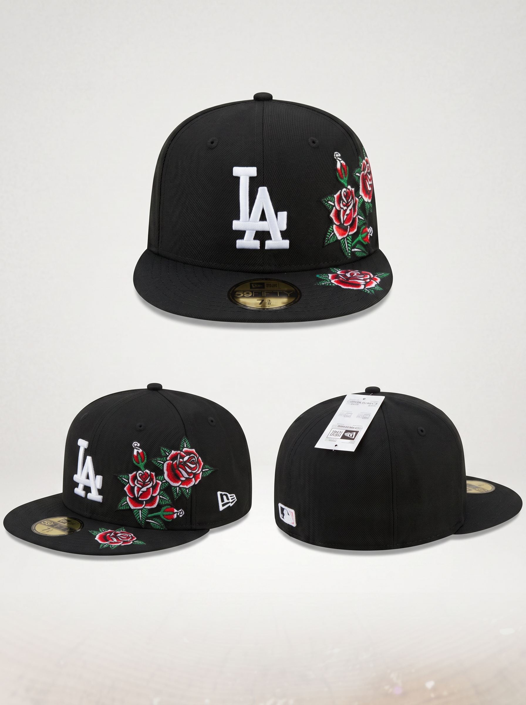 Era 59FIFTY collection Floral Los Angeles Dodgers Rose