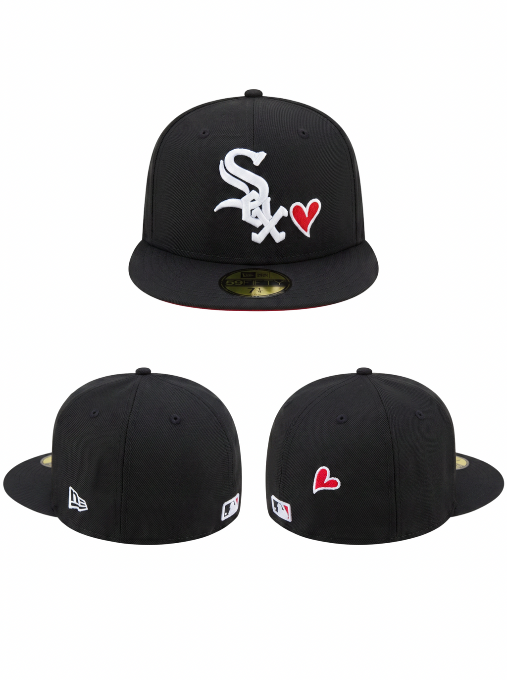 Era 59FIFTY Fitted Red Heart Chicago White Sox