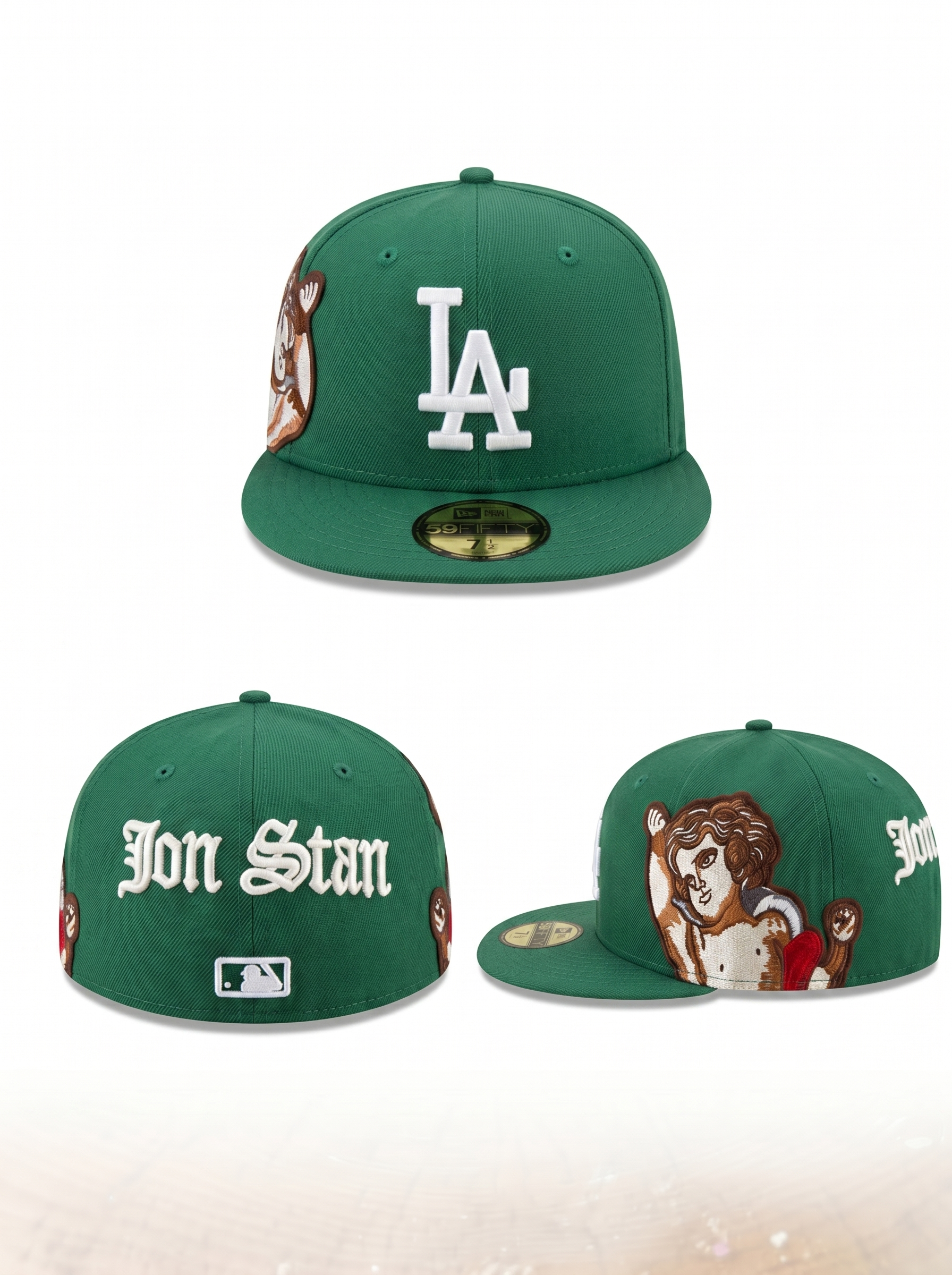 New Era 59FIFTY "Jon Stan" Los Angeles Dodgers Green