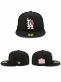 New Era 59Fifty Red Flame Los Angeles Dodgers World Series 2020
