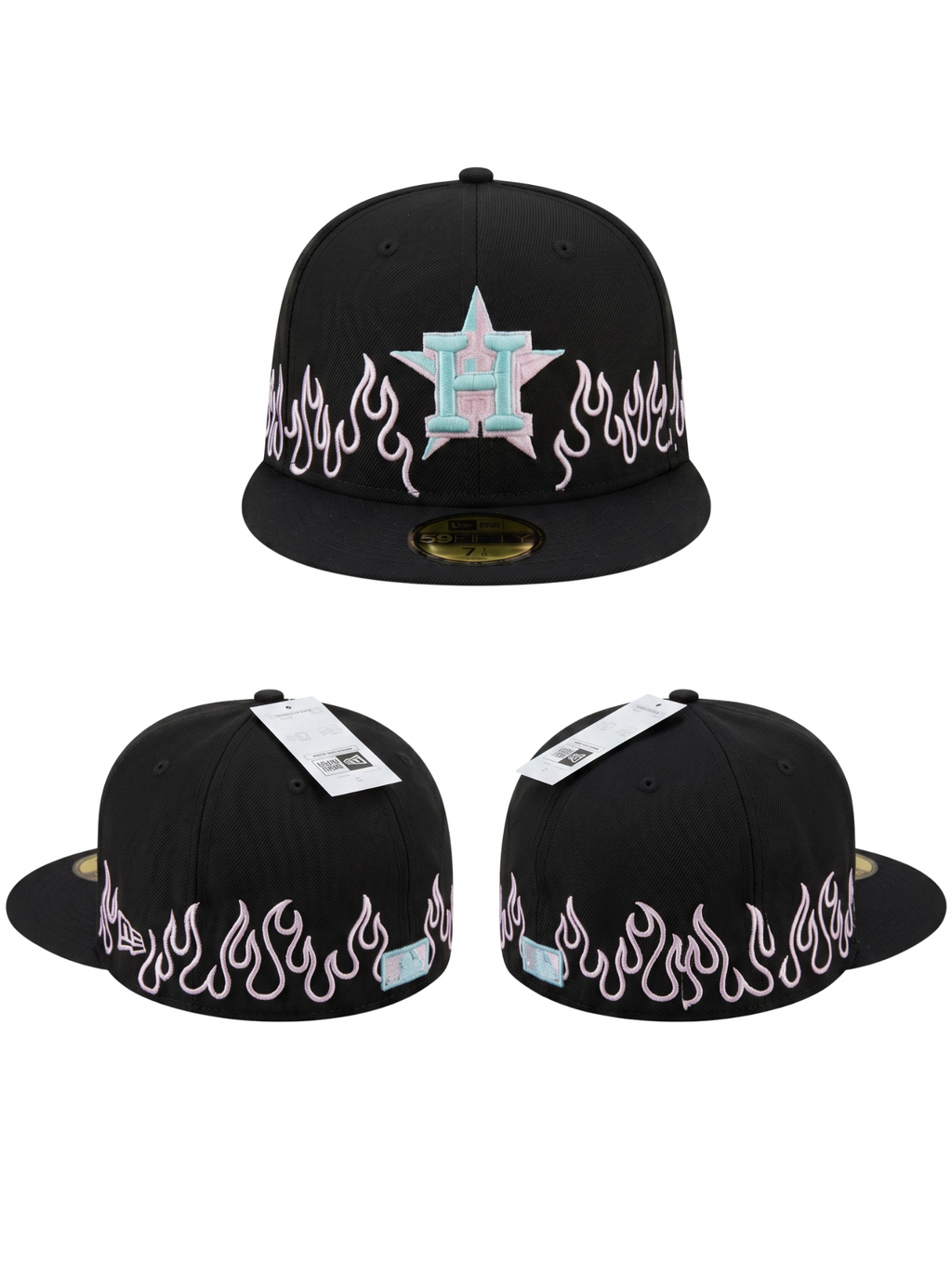 New Era 59FIFTY Team Fire Houston Astros